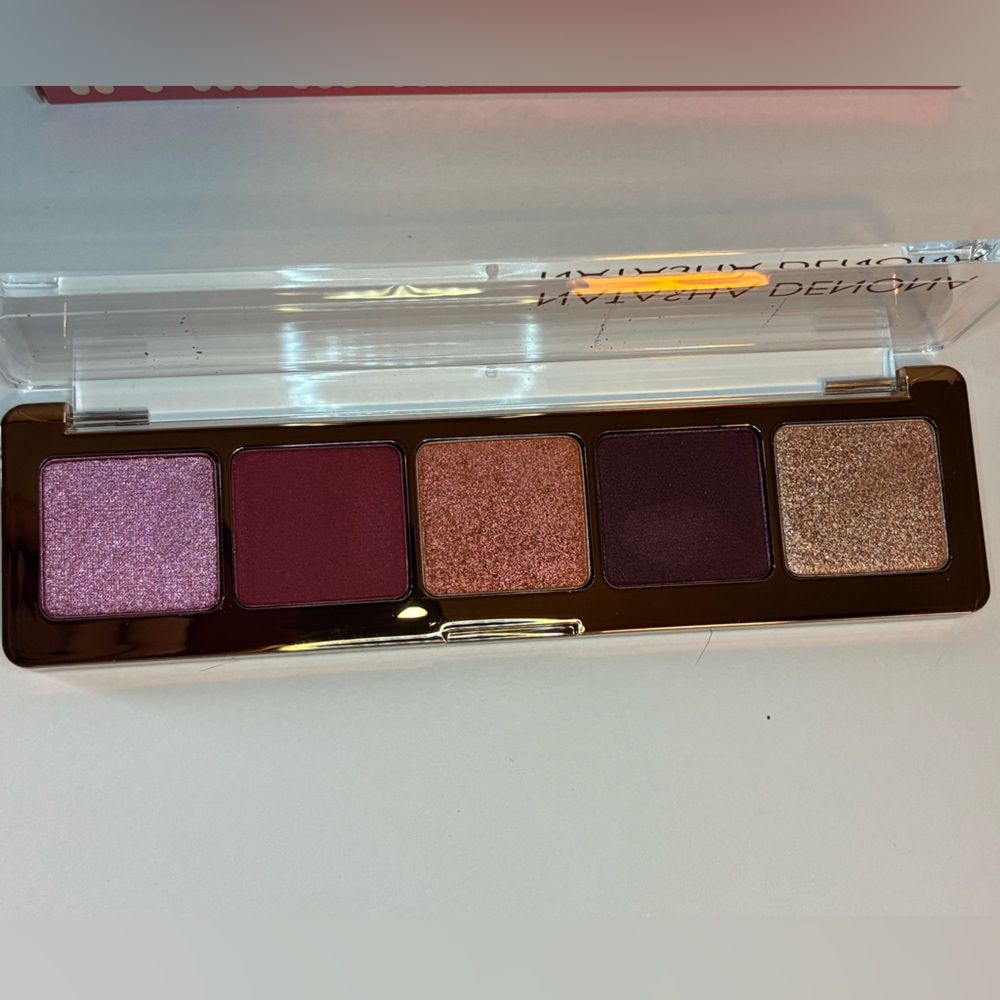 Natasha Denona Cranberry Eyeshadow Palette 5 Shades Limited Edition HTF NIB - Picture 4 of 5